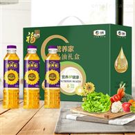 中粮福临门营养家1.2L甄品油礼盒——天然植物油