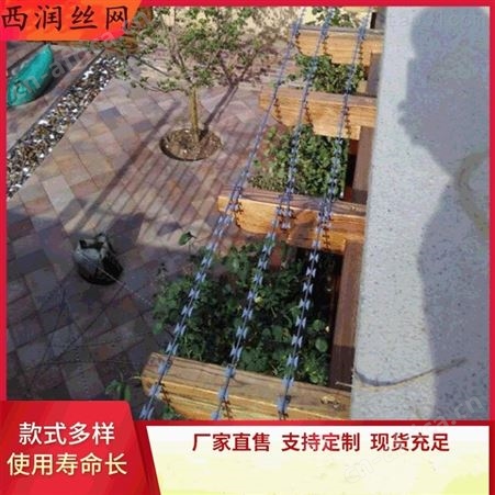 福建小区报警电线刺绳 电丝刀片滚笼 电子围栏 张力式电子围栏