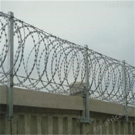 厂家现货高铁铁路刀片滚笼 刺丝滚笼抱箍卡箍防盗螺丝垫片价格