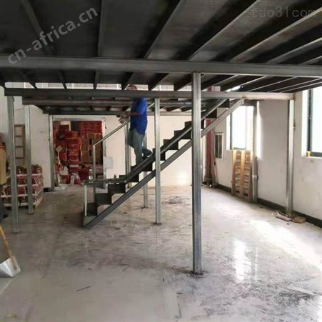 金华钢结构阁楼楼梯安装 搭建 东阳阳光房搭建安装楼梯