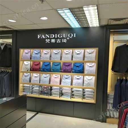 定制品牌店运动服装展示架 服装展柜 落地式服装展示架 男装展示柜  陈列展架 服装展柜厂