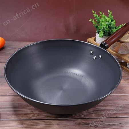 康巴赫 蜂采极铁炒锅家用安全无涂层32cmKGZ-C32A