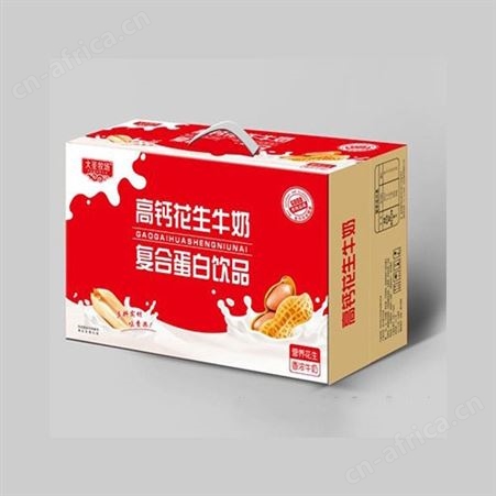 高钙花生牛奶复合蛋白饮品箱装乳味饮料商超渠道