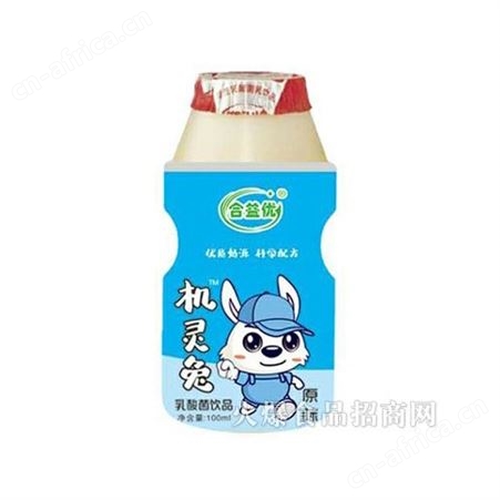 机灵兔乳酸菌原味100ml乳味发酵饮品儿童饮料