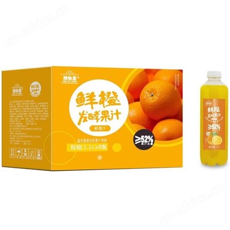 维他星发酵果汁芒果荔枝猕猴桃鲜橙汁1.1L系列