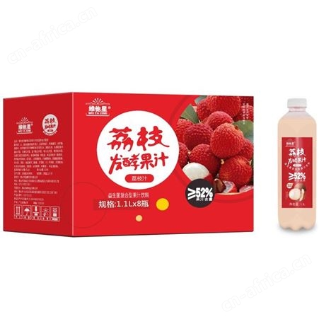 维他星发酵果汁芒果荔枝猕猴桃鲜橙汁1.1L系列