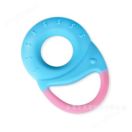 手环牙胶婴儿磨牙器耐磨硅胶宝宝咬胶母婴用品宝宝固齿器