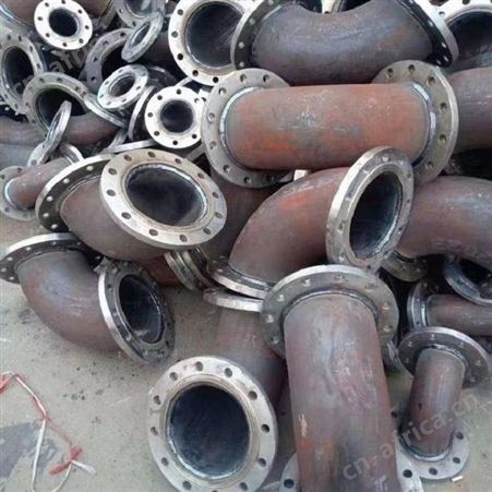 弯头焊法兰 三通 短管两端连接双法兰盘 双盘焊接 大口径异型焊接件