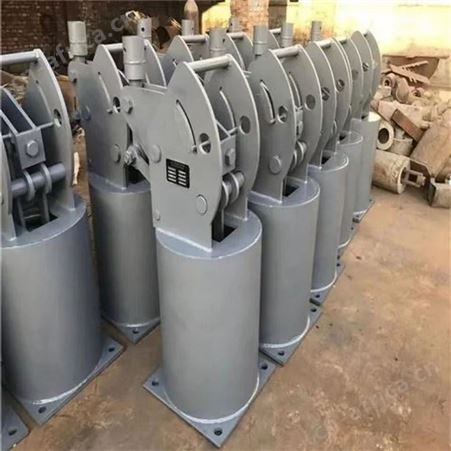 生产蒸汽管道整定减震弹簧支吊架111 管托 TD90 焊接管夹 支持定做