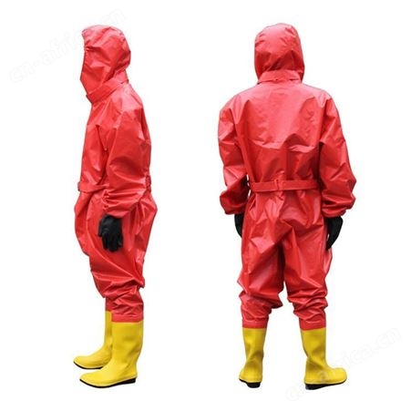半封闭轻型SF6密封型连体工作服化工厂所二级生化服