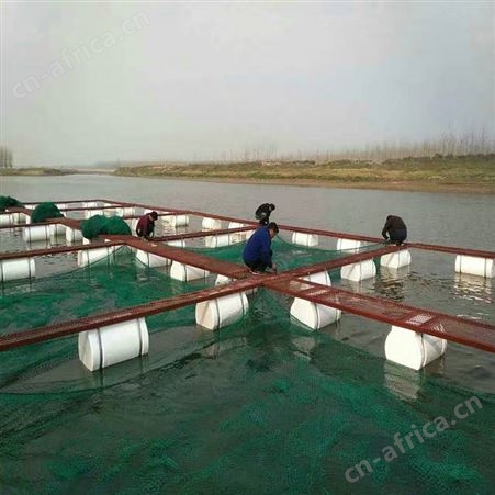 定做养鱼网箱 定做有结网养殖网箱 福利 海参鲍鱼养殖网箱