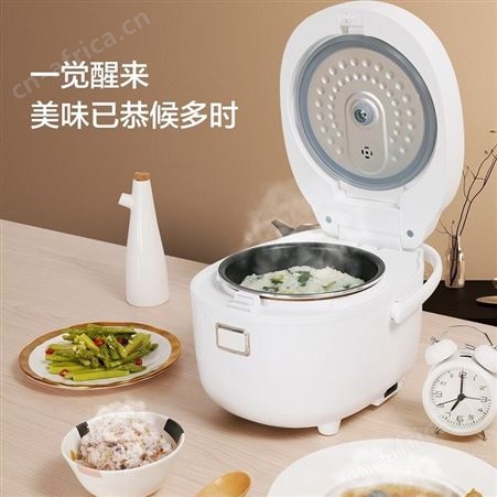 松下2L家用迷你电饭煲 SR-DB071-W 可预约微电脑智能电饭锅