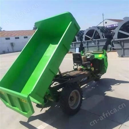 中盛智能 自卸三轮车 电动工程翻斗车 矿用农用电瓶搬运车