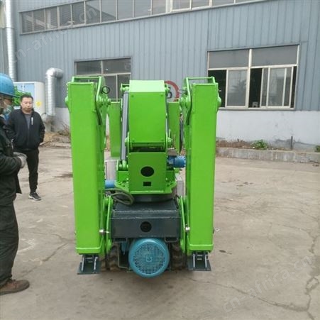 可折叠微型履带式蜘蛛吊物流仓储园用自行走式起重机