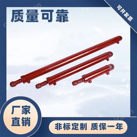 两头孔双向油缸φ63/30mm活塞式液压长行程液压缸