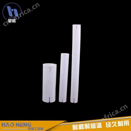 宜兴氧化铝陶瓷定制 珐琅釉电阻管 昊能陶瓷 规格