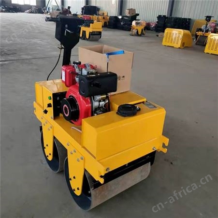 世达手扶式双钢轮压路机 柴油机动力 微型沥青路面振动碾