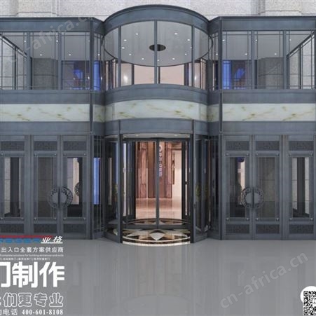 西安旋转门安装222