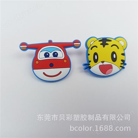 硅胶笔帽笔套软胶套写字笔筒可爱动物头黄虎成人炫彩