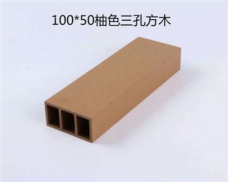 户外木塑仿木栏杆小区道路防护栏PE防水防腐木栏