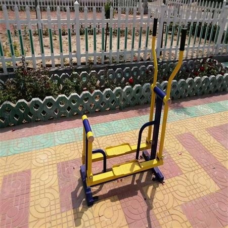 华丽体育老年人公园小区广场户外体育运动健身路径塑木塑钢室外健身器材