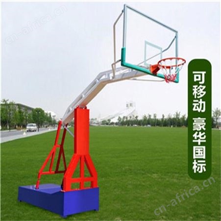 华丽体育成人篮球架户外标准篮球架固定地埋式篮球架室外可升降家用款