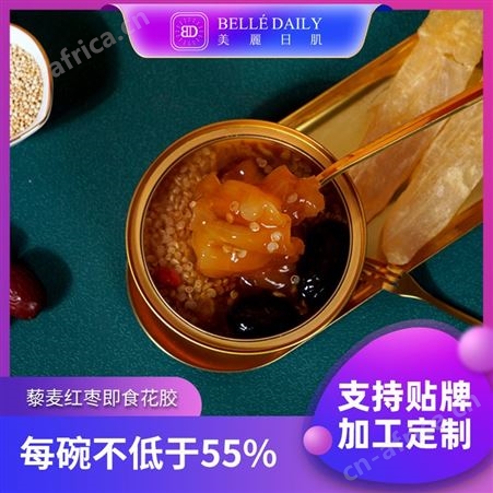 品鉴即食花胶贴牌代加工鱼胶孕妇滋补品oem鱼鳔代餐粥早餐粥厂家