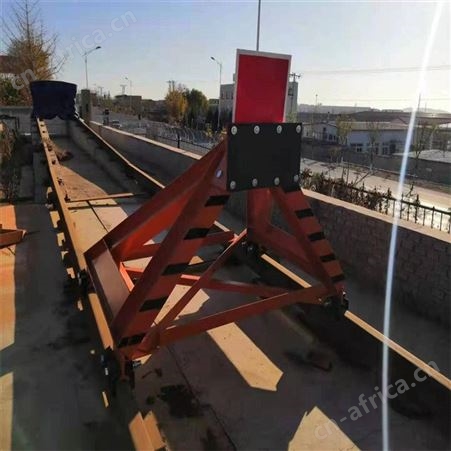 铁路液压缓冲挡车器应用简单 CDG-K系列固定挡板式车挡 造价较低
