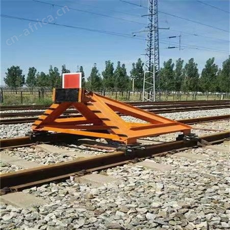 铁路液压缓冲挡车器应用简单 CDG-K系列固定挡板式车挡 造价较低