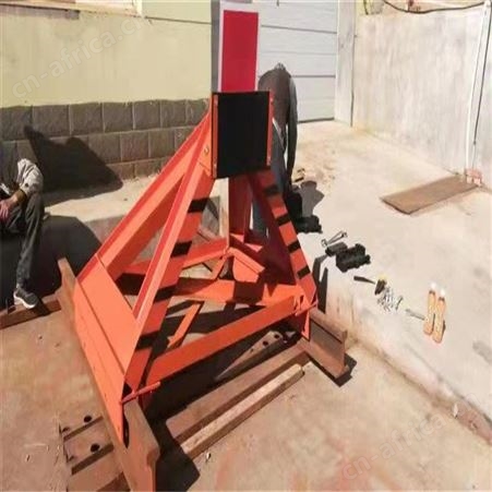 铁路液压缓冲挡车器应用简单 CDG-K系列固定挡板式车挡 造价较低