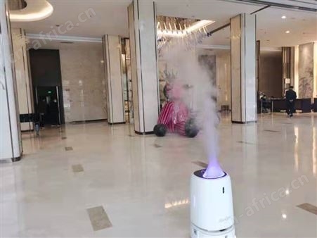 智能消毒机器人超干喷雾消杀设备防疫测温立体避障自动充电