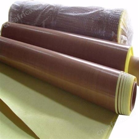 厂家定制生产 宿州 特氟龙高温布 强度高 脱膜速度快 防火耐高压胶布