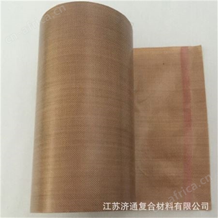 山东 层压机用的高温布 剪裁方便 特氟龙涂层布 强度高 铁氟龙层压机高温布