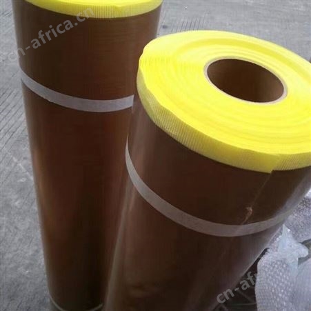 侨尔瑞厂家河北 铁氟龙玻璃纤维布 0.08mm厚 封口机用的 耐热环境 厂家生产