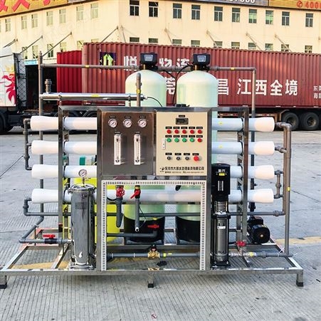 2吨纯水设备 反渗透纯水 地下水净化设备 大鹏水处理