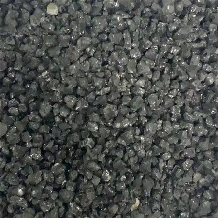 黑色金刚砂 粗 GS03植物铺面地坪骨料用 天然无尘 耐火耐高温