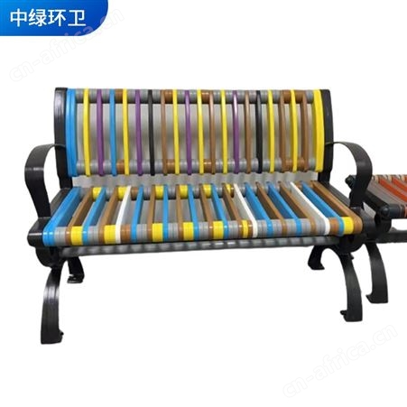 BXGHWY-9641休闲椅 不锈钢公园椅户外长椅 实木 室外商场休息长条凳