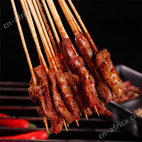 风味腰串半成品 手工窜制小腰子串 油炸烧烤食材加工