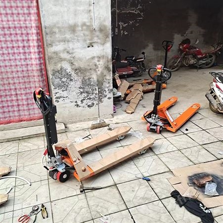 小型搬运叉车 工地1.5吨转运车 电动地牛 溢盈 液压托盘搬运车