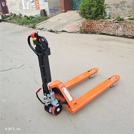 小型搬运叉车 工地1.5吨转运车 电动地牛 溢盈 液压托盘搬运车