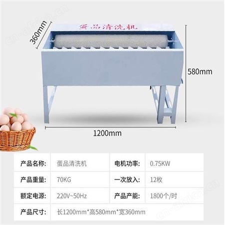 不锈钢洗蛋机 小型电动洗鸡蛋鸭蛋鹅蛋机 全自动洗蛋设备 巧夺