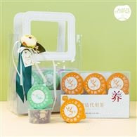 端午节花茶礼盒装蜜桃乌龙养生茶包定制水果茶贴牌代加工