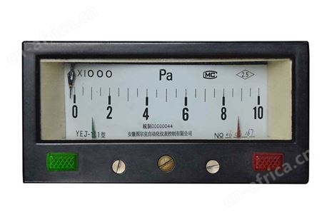 YEJ-121矩形膜盒电接点压力表