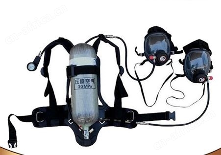 正压式空气呼吸器 双瓶呼吸器 自给式SCBA 他救接头消防呼吸器