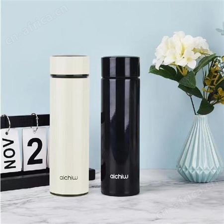 爱奇屋丽乐智能保温杯温度屏显不锈钢茶水分离茶隔杯AI-HW808