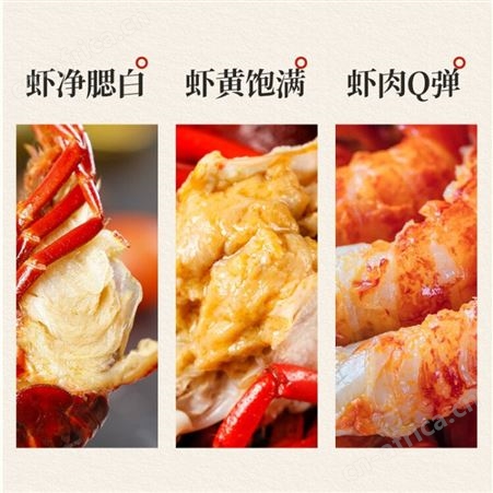 优牧冠麻辣小龙虾900g整只整虾加热即食净虾500g农产品冷冻保鲜品