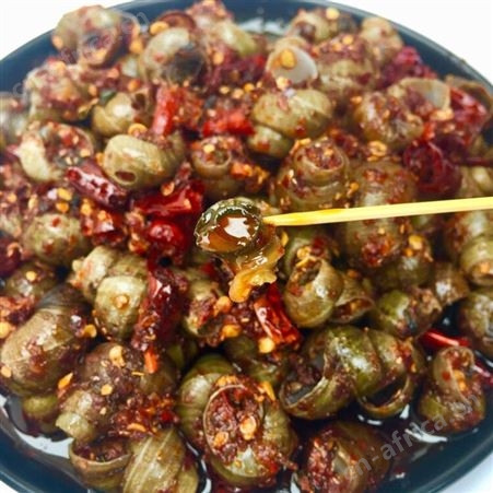 香辣炒田螺即食每罐250g\/6罐\/1罐可选麻辣螺蛳肉小吃零食海鲜熟食6罐*250g【限抢1000单】