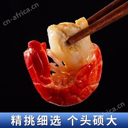 【4件116】冷冻龙虾尾500g50-60只大号香辣麻辣小龙