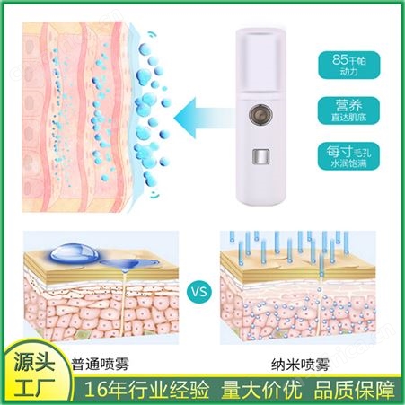 L8润眼喷雾器蒸脸器出雾量大水润肌肤