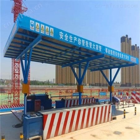 工地定型化钢筋加工防护棚
